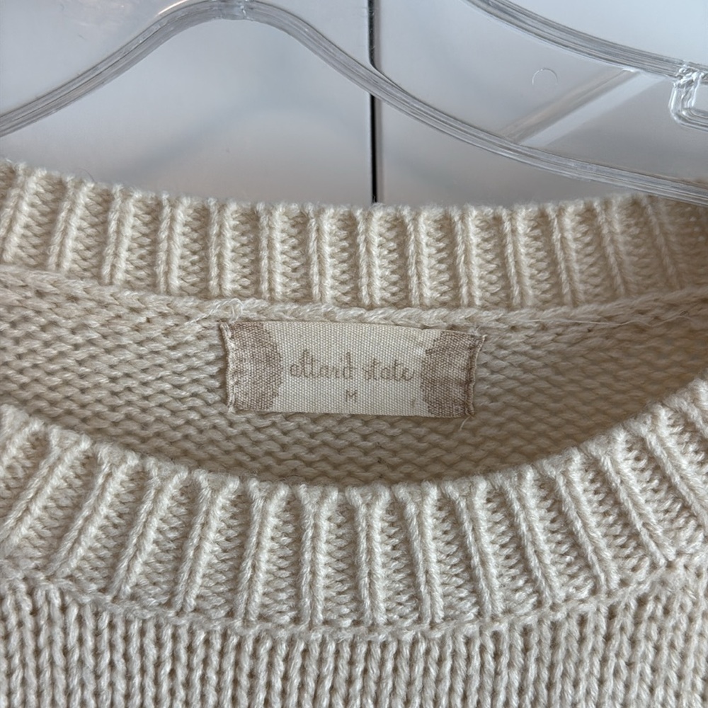 Altar’d State Cropped Star Sweater - Picture 2 of 6